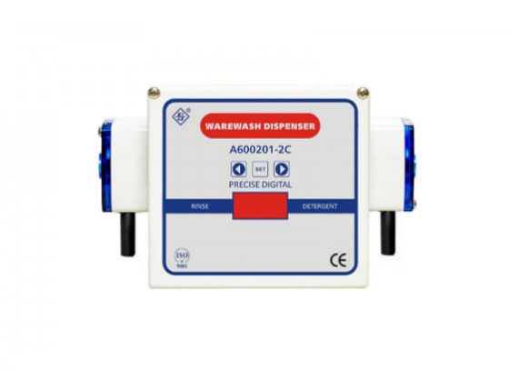 What is a check valve for a warewash dispenser?