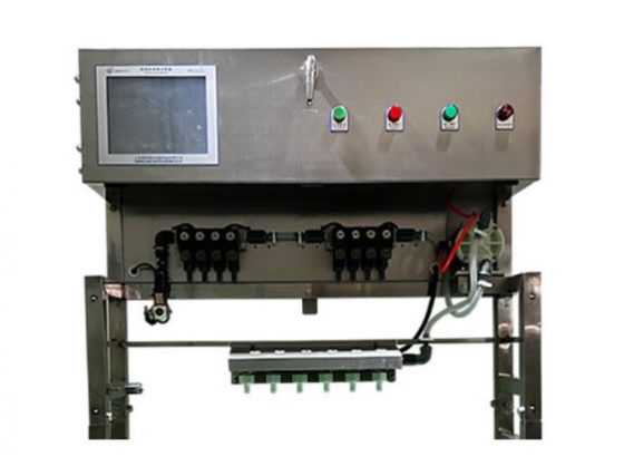 What is the diverting system of the liquid dispenser?