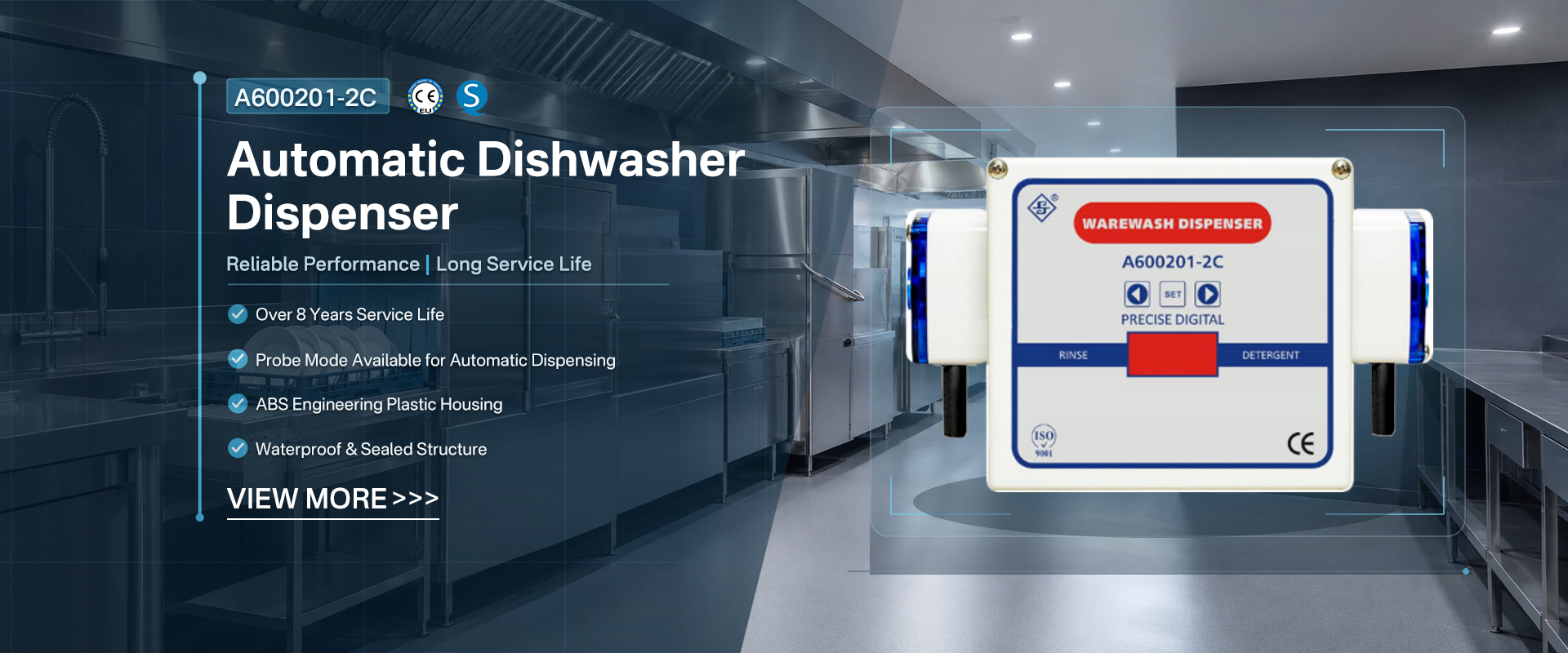 Commercial Dishwasher Dosing System A600201-2C