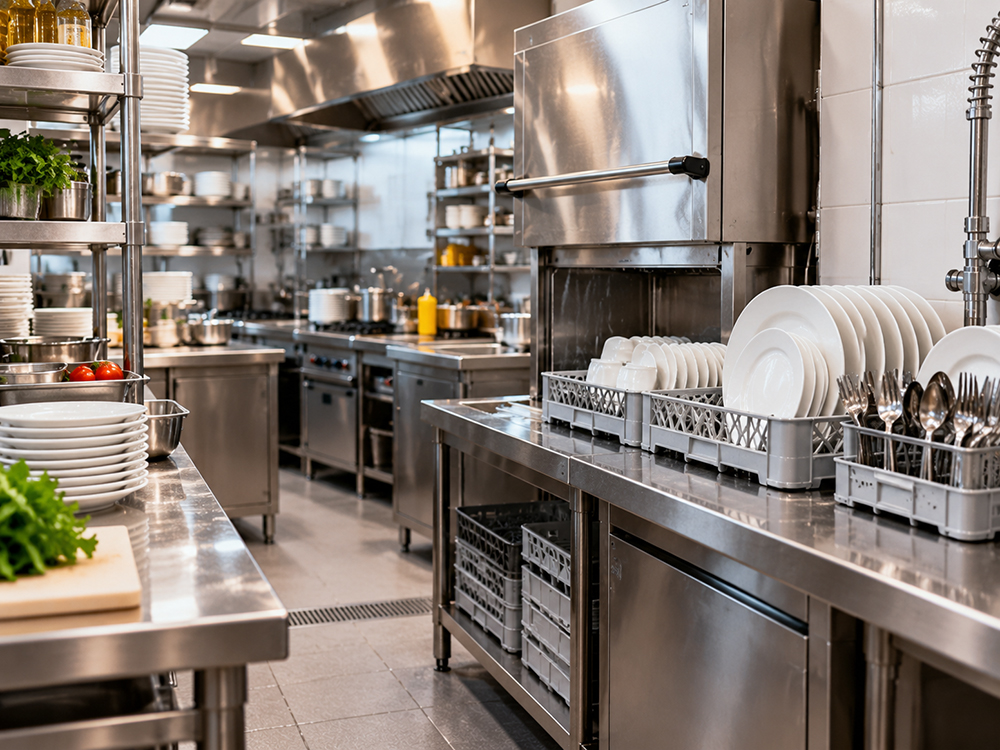 Commercial Dishwasher Powder Dispensers for Compact Kitchens